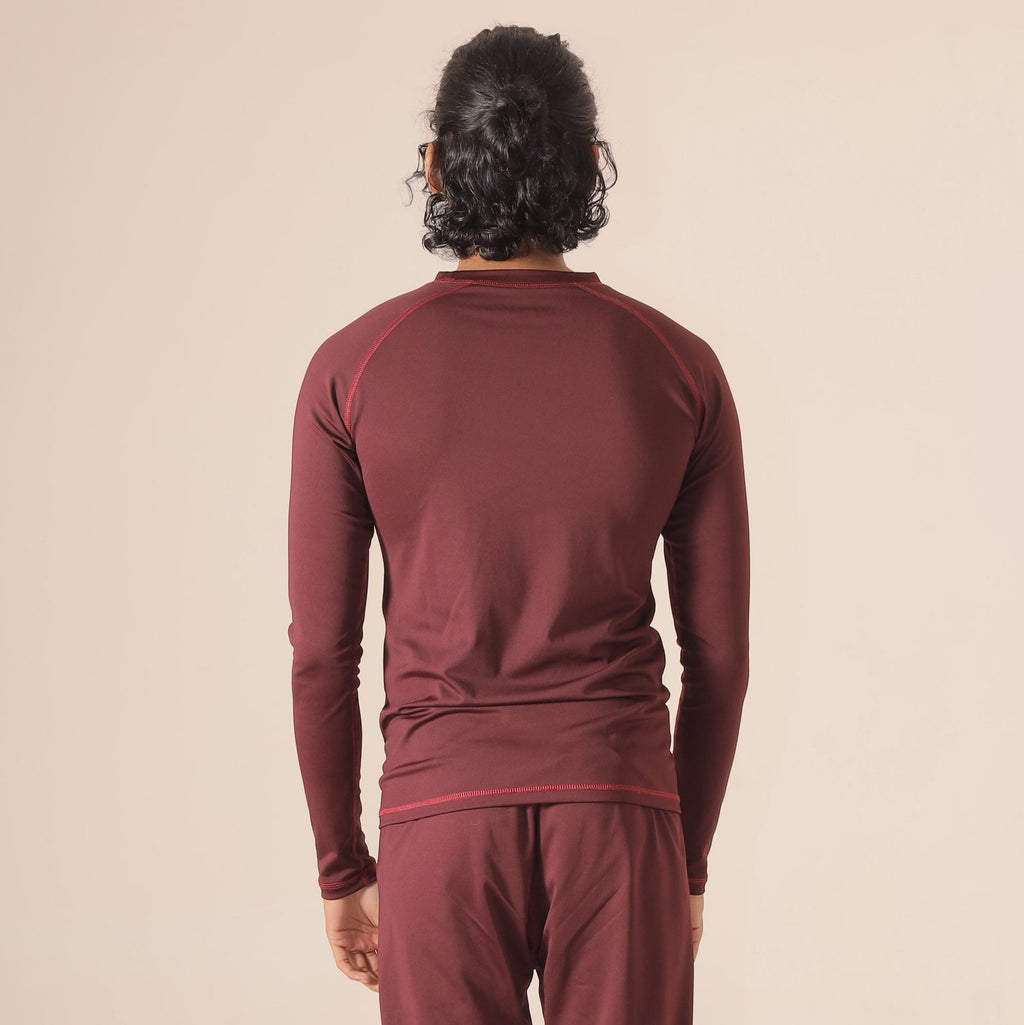 Maroon Compression Shirt