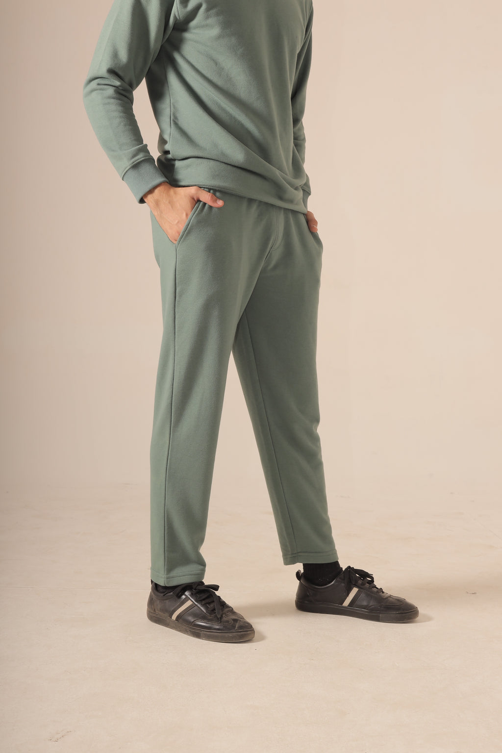 Green Terry Trouser